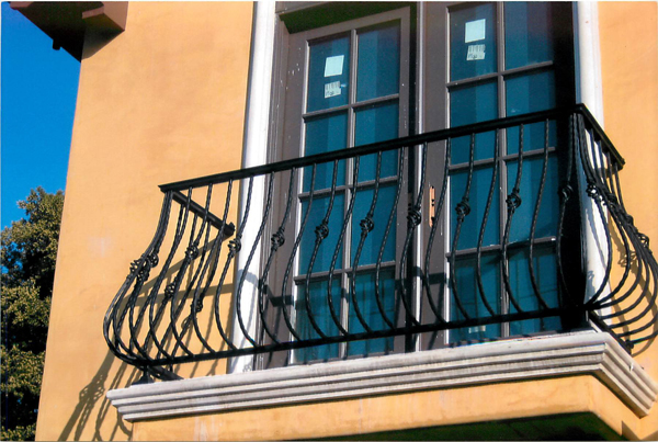 Wrought iron Balcony Railings San Jose