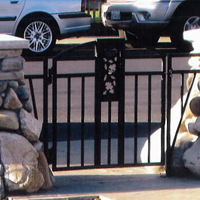 Wrought Iron Driveway Gate San Jose